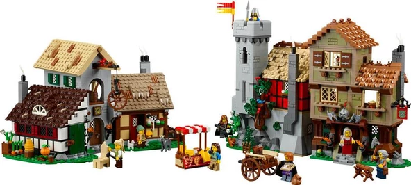 Lego Icons 10332 Medieval Town Square - Resim 3