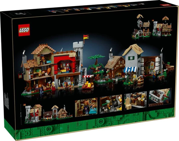 Lego Icons 10332 Medieval Town Square - Resim 2