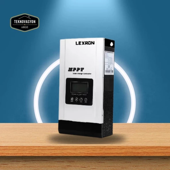 LEXRON 80 Amper 12/24/36/48 Volt Otomatik MPPT ŞARJ KONTROL CİHAZI ürün görseli 1
