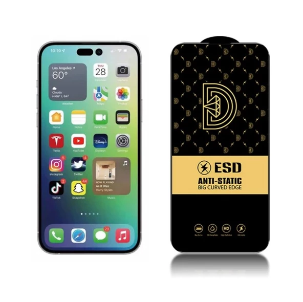 Tonex İphone 15 Pro Max Uyumlu G14 Anti Statik 9H Premium Temperli Ekran Koruyucu ürün görseli 1