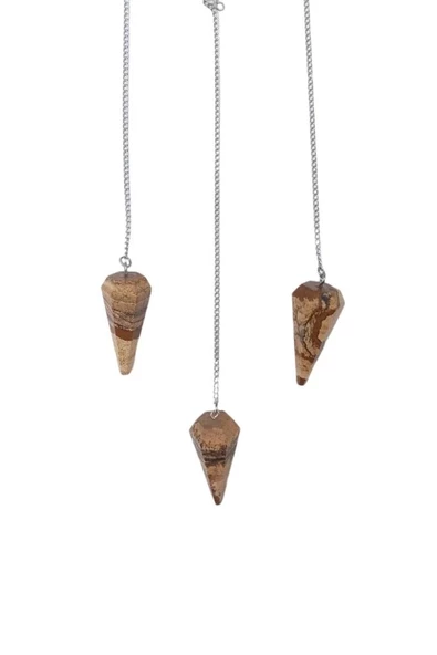 Picture Jasper Taşı Pandül Sarkaç - 209-7 - Resim 2
