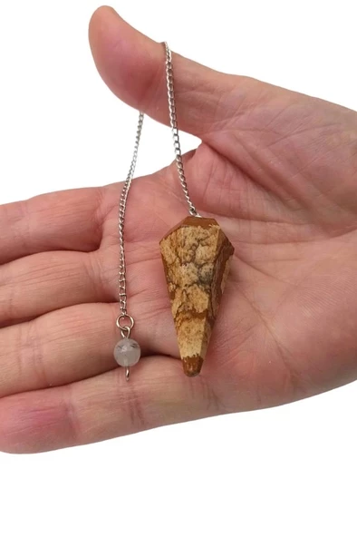 Picture Jasper Taşı Pandül Sarkaç - 209-7 - Resim 4