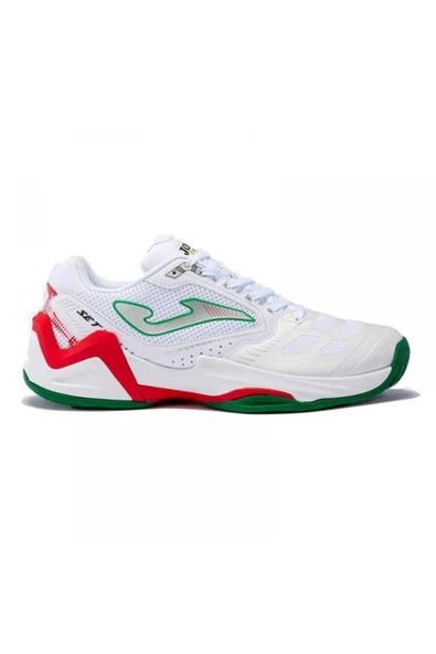 Joma T.Set 2302 - Unisex Beyaz Yeşil Kauçuk Tabanlı Spor Ayakkabı - TSETS2302T ürün görseli 1