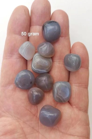 Minik Mavi Akik 50 Gram Tamburlu Parçalar 614 ürün görseli 1