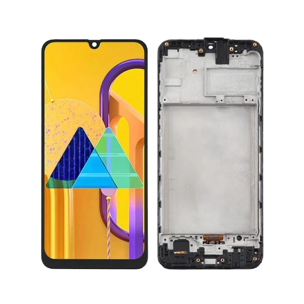 Samsung Galaxy M30S M307F ile Uyumlu Oled Ekran Dokunmatik Çıtalı ürün görseli 1