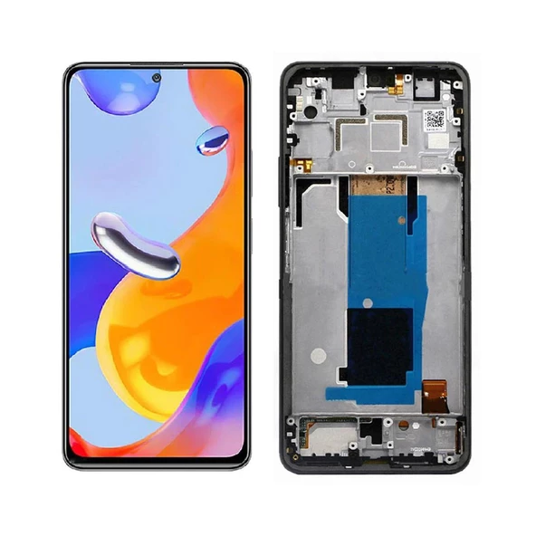 Xiaomi Redmi Note 11 Pro ile Uyumlu Oled Ekran Dokunmatik Çıtalı ürün görseli 1