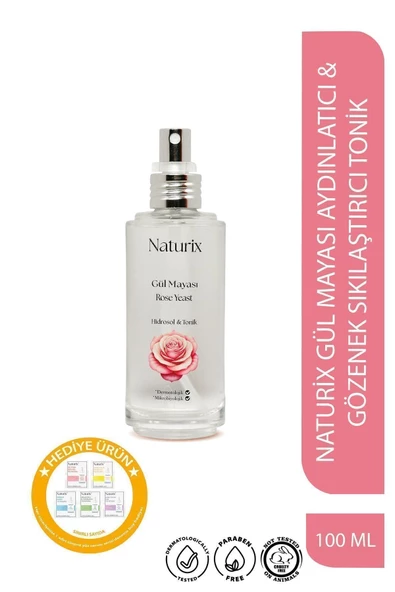 Gül Mayası Aydınlatıcı ve Gözenek Sıkılaştırıcı Tonik 100 Ml ürün görseli 1
