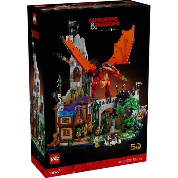 LEGO Ideas 21348 Dungeons and Dragons: Red Dragon's Tale ürün görseli 1