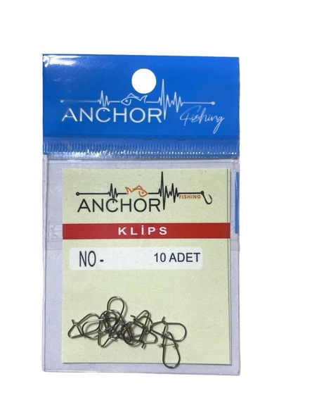 ANCHOR KLİPS Paket içi 10 Adet ürün görseli 1
