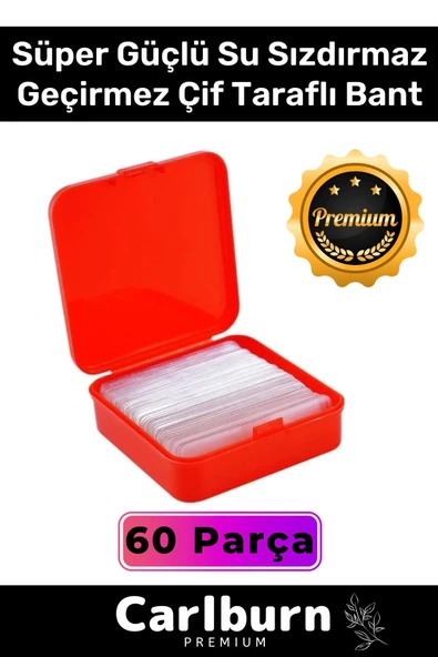 Özel Üretim Süper Güçlü Yapışkan Kolay Çıkarılabilir Çok Amaçlı 60 Parça Çift Taraflı Şeffaf Bant ürün görseli 1