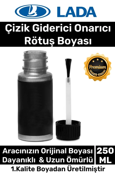 Özel Üretim Suya Dayanıklı Lada Marka Uyumlu Çizik Taş Izi Giderici Onarıcı 250ml Oto Rötuş Boyası ürün görseli 1