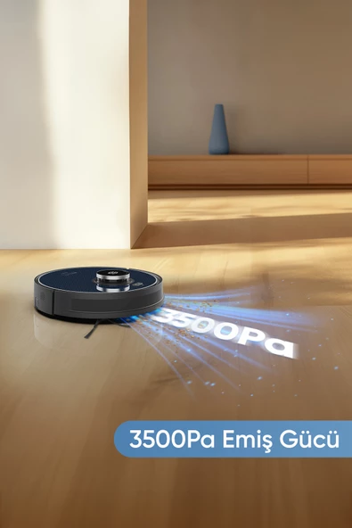 Şımart katya Z Akıllı Robot Süpürge Mop Özellikli - Resim 2