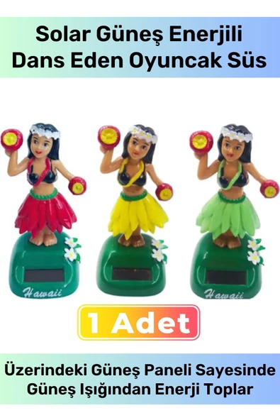 Özel Üretim Solar Güneş Enerjili Hediyelik Dekoratif Çocuk Bebek Oyuncak Süs Dans Eden Kız ürün görseli 1