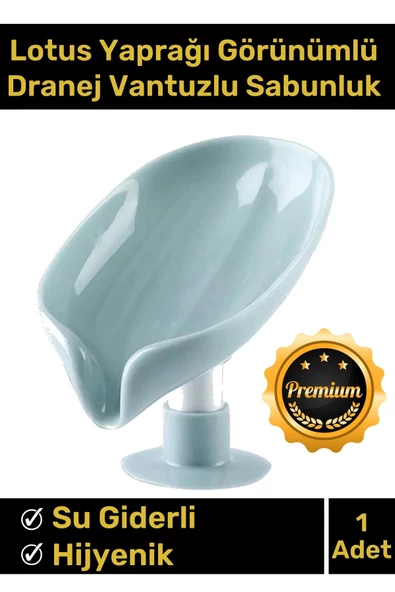 Özel Tasarım Tezgah Üstü Mutfak Banyo Bulaşık Lavabo Vantuzlu Su Tutmaz Giderli Katı Sabunluk ürün görseli 1