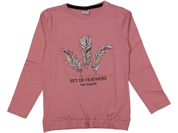 Kız Çocuk Mevsimlik Set Of Tüy Sweatshirt BGL-ST03653 ürün görseli 1