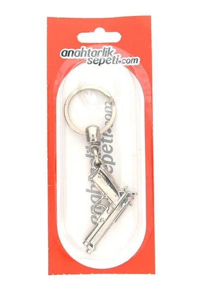 Tabanca Anahtarlık 92FE - Nikel - Resim 8