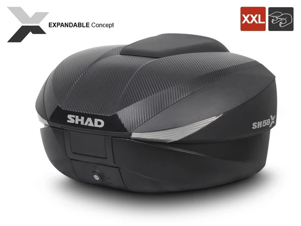 SHAD SH-58X ARKA ÇANTA (GENİŞLEYEBİLEN MODEL) ürün görseli 1