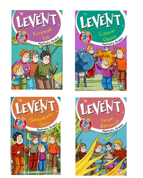 Levent İz Peşinde 3 ve 4 Kitap Set Timaş Çocuk - Resim 2