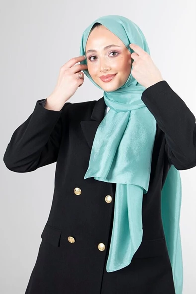 Yeşil Brisa Vual Şal - Resim 5