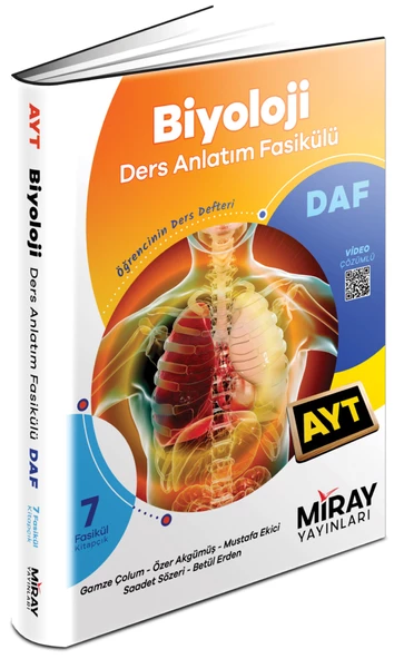 Miray 2024 Ayt Biyoloji Ders Anlatım Fasikülleri ürün görseli 1
