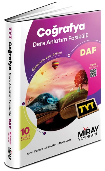 Miray 2024 Tyt Coğrafya Ders Anlatım Fasikülleri ürün görseli 1