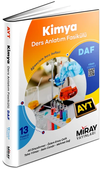 Miray 2024 Ayt Kimya Ders Anlatım Fasikülleri ürün görseli 1