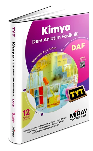 Miray 2024 Tyt Kimya Ders Anlatım Fasikülleri ürün görseli 1