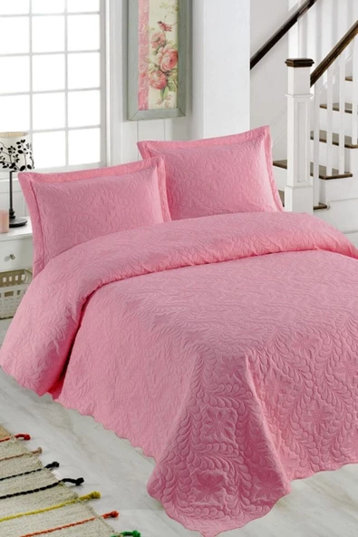 Ivy Rose Çift Kişilik Microfiber Kapitone Yatak Örtüsü ürün görseli 1
