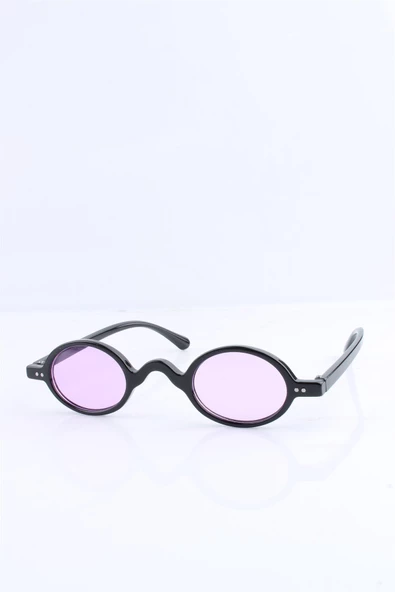 UNISEX SİYAH MOR CAM UV400 GÜNEŞ GÖZLÜĞÜ SILVIO MONETTI - 3SM5928R009 ürün görseli 1