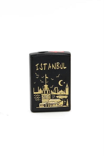 Silvio Monetti Siyah Altın Gazlı Çakmak Smc3024Mr002 ürün görseli 1