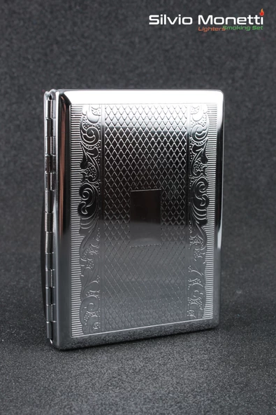 Silvio Monetti Desenli Metal Sigara Tabakası SMTBKCB005R3 ürün görseli 1
