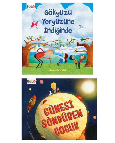 Güneşi Söndüren Çocuk ve Gökyüzü Yeryüzüne İndiğinde Set ürün görseli 1