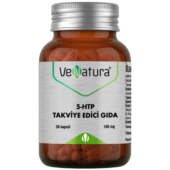 Venatura 5-HTP Takviye Edici Gıda 30 Kapsül ürün görseli 1