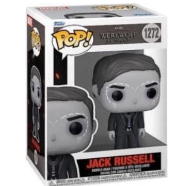 Funko POP Figür Marvel: Werewolf By Night - Jack Russell - Resim 2