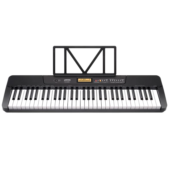 Jwin JTK-3500 61 Tuş Hassasiyetli 5 Oktav Org - Siyah ürün görseli 1