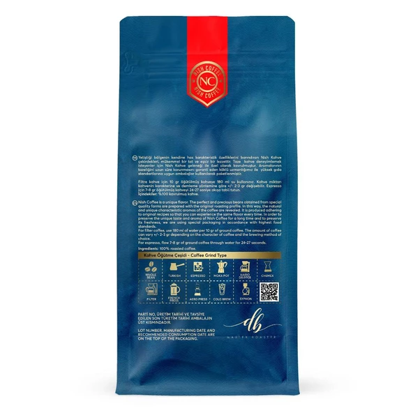 Nish Filtre Kahve Endonezya Java 1000 gr - Resim 4