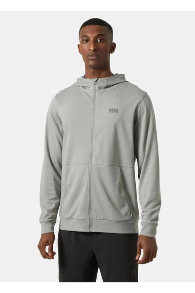 Helly Hansen Lifa Tech Lite Zip Hoodie Erkek Kapişonlu Sweatshirt 63267-885 Siyah ürün görseli 1