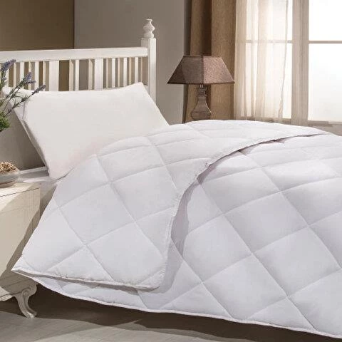 Vefa Home Tek Kişilik Yorgan Beyaz 155 x 215 cm ürün görseli 1