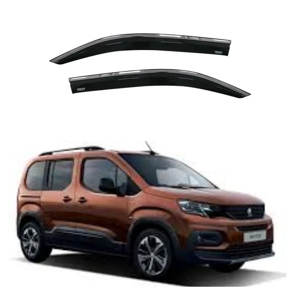 Peugeot Rifter Kromlu 2'li Cam Rüzgarlığı Niken 2019+ sonrası uyumlu ürün görseli 1