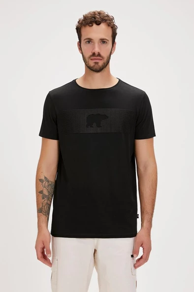 Bad Bear FANCY T-SHIRT MIDNIGHT Erkek Tişört Siyah S-XXL ürün görseli 1