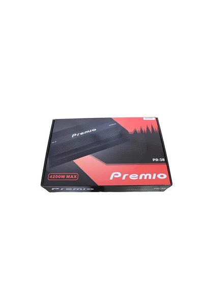 Premio PR-38 Amfi 4 Kanal Amfi 4*70W RMS 4200W Maksimum Güç ürün görseli 1