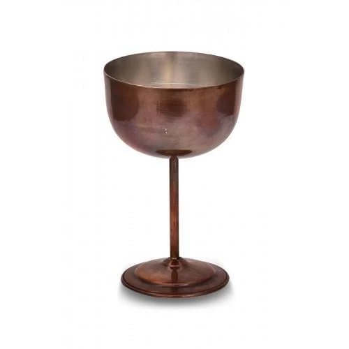 Turna Bakır Vino Kadeh 2 No Düz 400 Ml Oksit Turna0457-3 ürün görseli 1