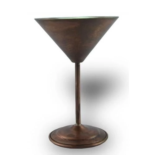 Turna Bakır Martini Kadeh Düz 250 Ml Oksit Turna0459-3 ürün görseli 1