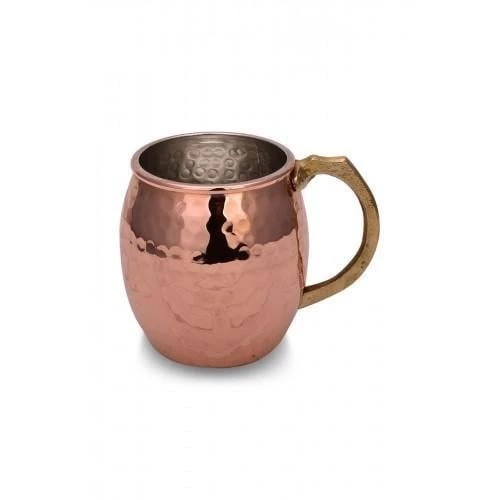 Turna Bakır Riva Bardak El Dövme 550 Ml Kırmızı Turna0466-1 ürün görseli 1