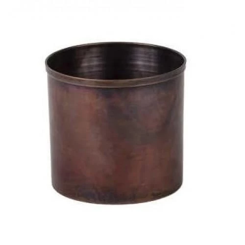 Turna Bakır Bahar Saksı 1 No 8 Cm Düz Oksit Turna2564-3 ürün görseli 1