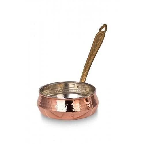 Turna Bakır Salsa Sosluk 2 No Pirinç Kulp Makine Dövme Kırmızı Turna4804-1 ürün görseli 1