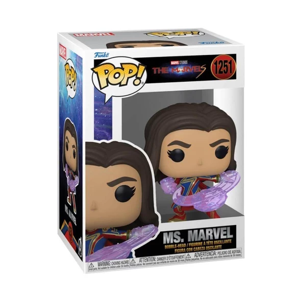 Funko POP Figür Marvel: The Marvels - Ms. Marvel - Resim 2