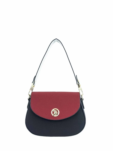 U.S. Polo Assn. Çapraz Askılı Kadın Çanta Lacivert-Beyaz Us24246 ürün görseli 1