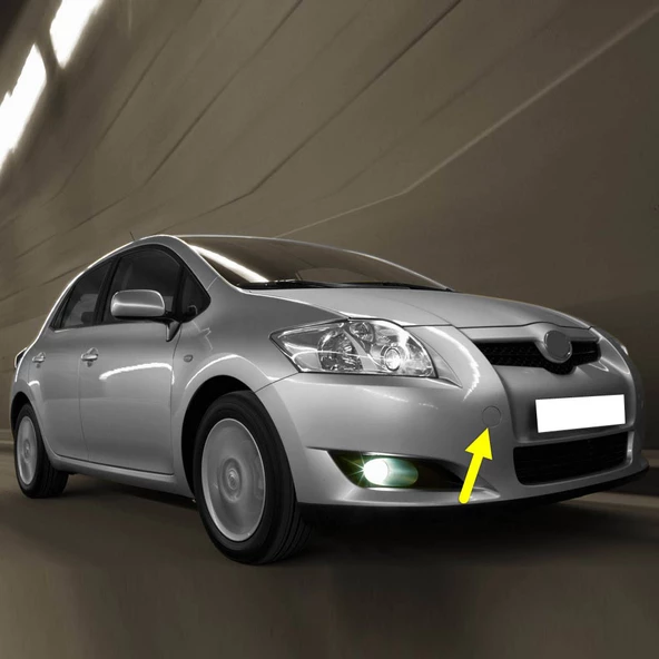 Toyota Auris 2007-2012 Ön Tampon SAĞ Çeki Kapak Çekme Demiri Kapağı ürün görseli 1