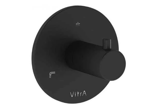 A4285936WTC-Vitra - Origin Ankastre 3 Yollu Yönlendirici Sıva Üstü Grubu - Mat Siyah ürün görseli 1